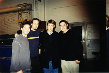 Click to see pictures of me with Jars of Clay